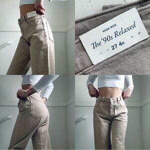 Abercrombie & Fitch 90’s Relaxed High Rise Jeans – Size 27/4R (NWT)